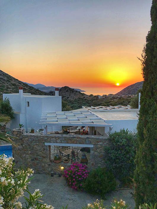 Agritourism holiday hotel on Crete Greece